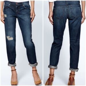 J Brand Aiden Ringer Slouchy Boyfriend Distressed Jeans Size 28